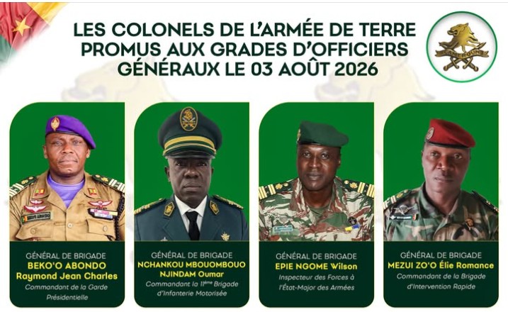L’Armée de Terre adresse ses chaleureuses félicitations aux nouveaux Officiers Généraux et leur souhaite plein succès dans l’accomplissement de leurs nouvelles missions.