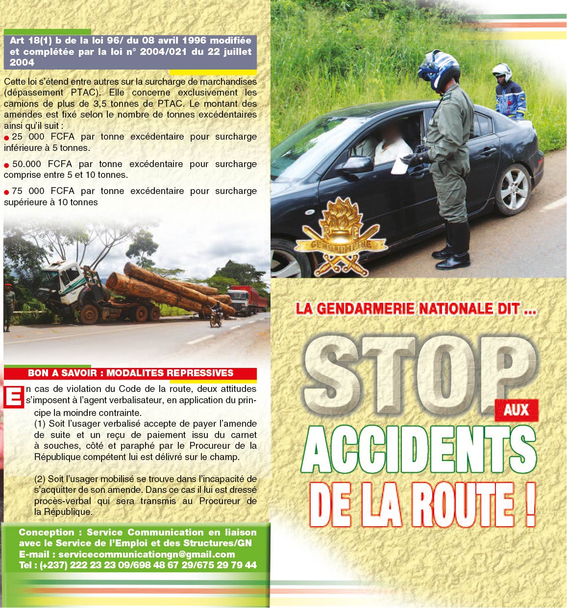 STOP aux accidents de la route!