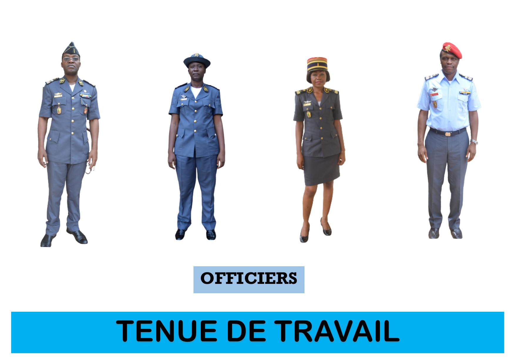 TENUES DE TRAVAIL Gendarmerie Nationale
