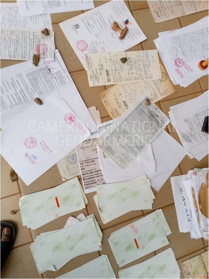 Acting against falsification of official documents : the first Gendarmerie Region busts a gang majoring in the production of forged documents