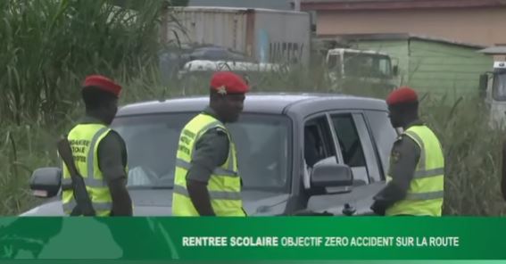 Accident-free back-to-school : the national Gendarmerie deploys officers along the higways of the national triangle