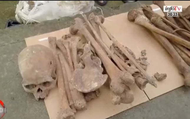 Combatting human bone trafficking : the Airport 1 Gendarmerie Brigade nabs two individuals caught red-handed selling a human skeleton