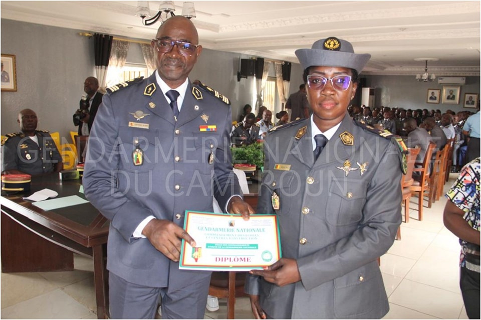 IN-SERVICE TRAINING: the third class of Gendarmerie Unit Commanders course graduates