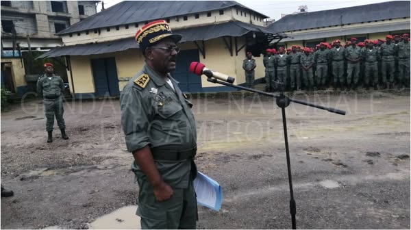 SPECIAL PARADE CEREMONY AT THE SECOND GENDARMERIE REGION