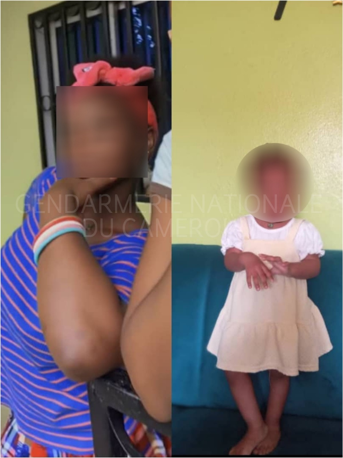 FIGHT AGAINT CHILD TRAFFICKING: THE MFOUNDI TERRITORIAL GENDARMERIE REGIMENT (GGTY) NABS A NANNY AND HER BOYFRIEND AFTER THE KIDNAPPING OF A BABY IN YAOUNDE