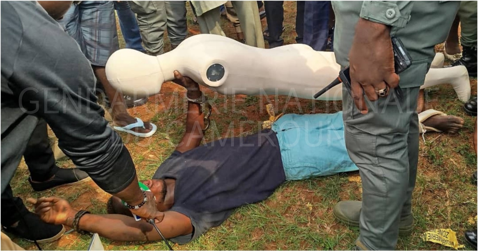 NATIONAL GENDARMERIE NABS ALLEGED MURDERER OF STAFF SERGEANT AKAK RODRIGUE ARREY