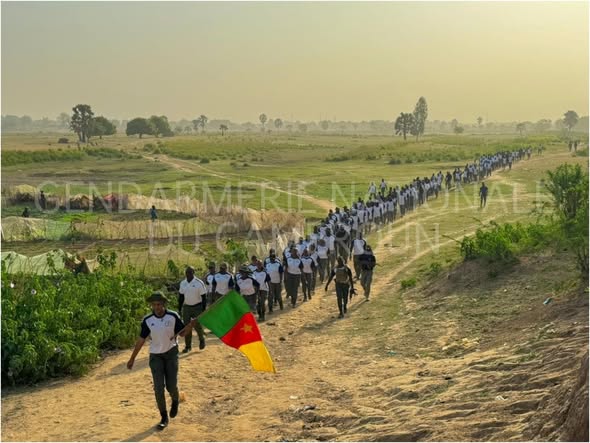 OPERATIONAL READINESS OF PERSONNEL: LOGONE AND CHARI GENDARMERIE LEGION ORGANIZES A FITNESS WALK