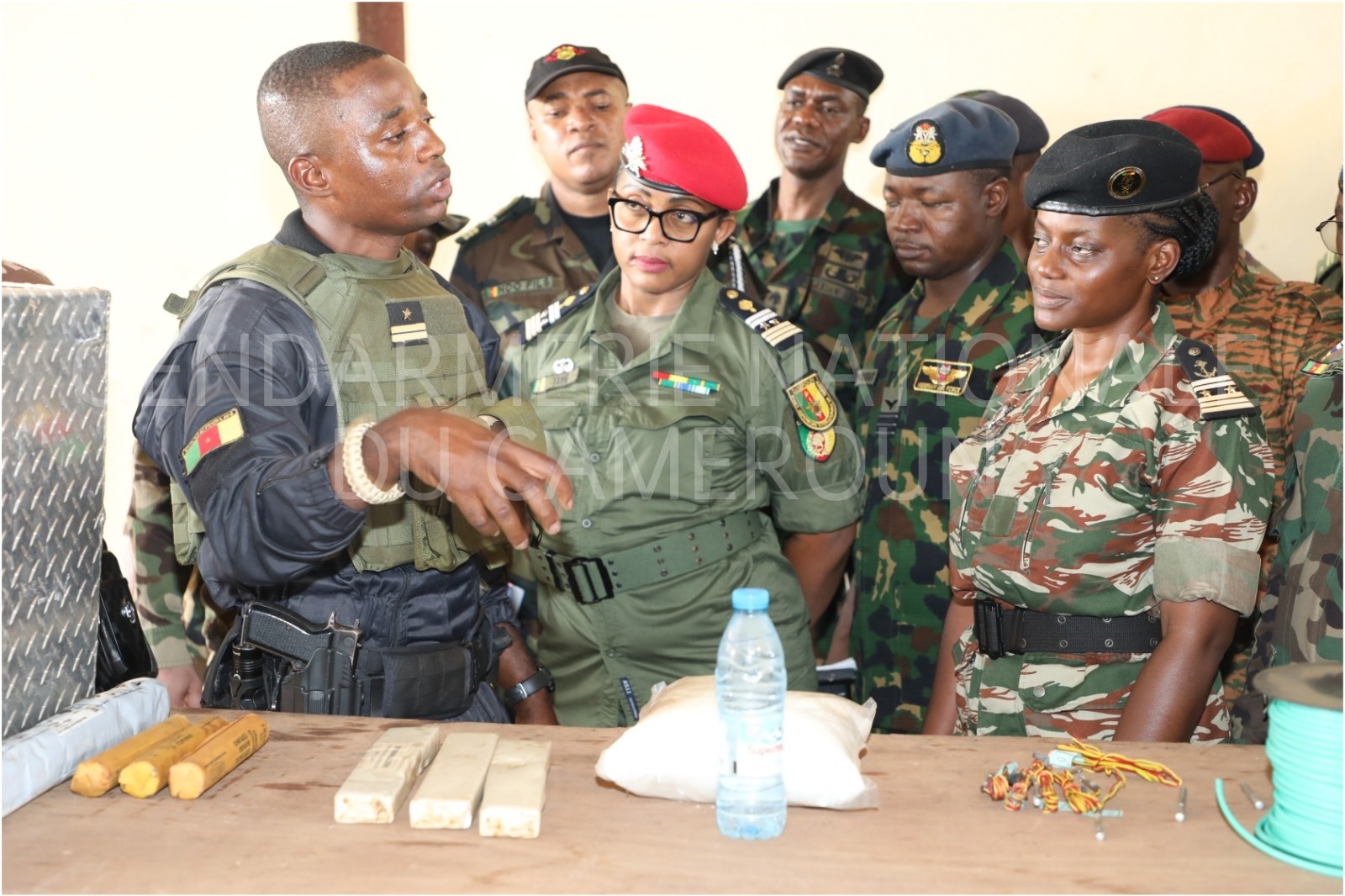 VISITE D’ETUDES : LA 21EME PROMOTION DE L’ESIG EN IMMERSION AU CENTRE D’INSTRUCTION DU GPIGN DE MBANKOMO