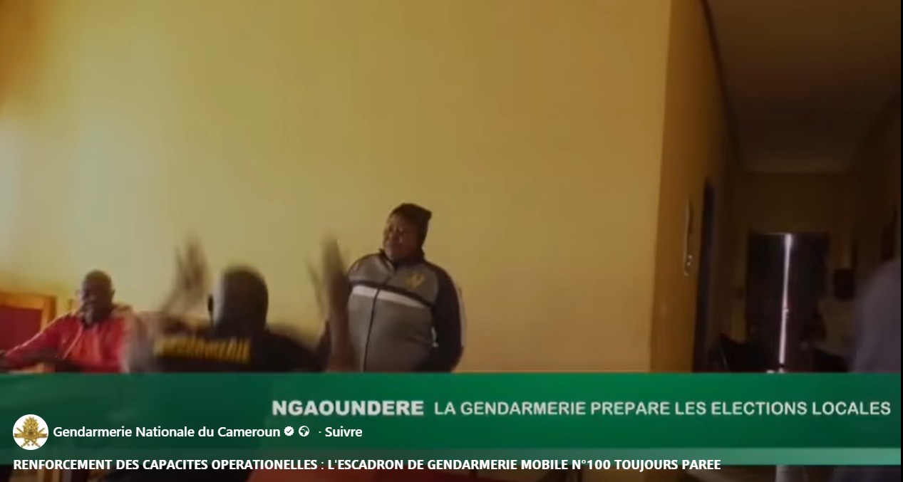 RENFORCEMENT DES CAPACITES OPERATIONELLES : L’ESCADRON DE GENDARMERIE MONILE N°100 TOUJOURS PAREE
