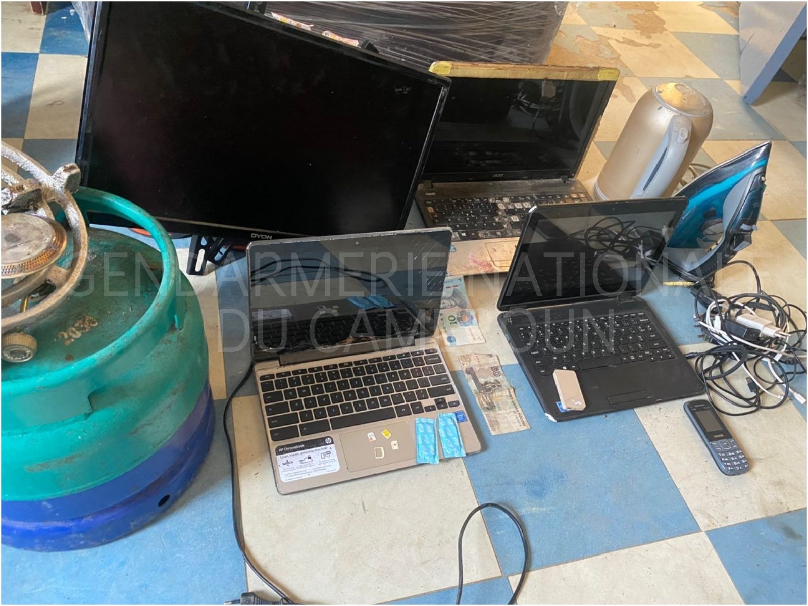 THE DOUALA 2 GENDARMERIE COMPANY STEPS UP YHE FIGHT AGAINST CRIME