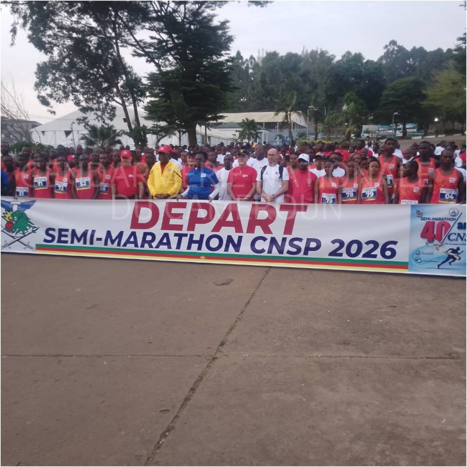 SPORT, ATHLETISME: LA GENDARMERIE NATIONALE AFFICHE UNE BONNE PERFORMANCE A LA PREMIERE EDITION DU MINI-MARATHON CNSP 2026