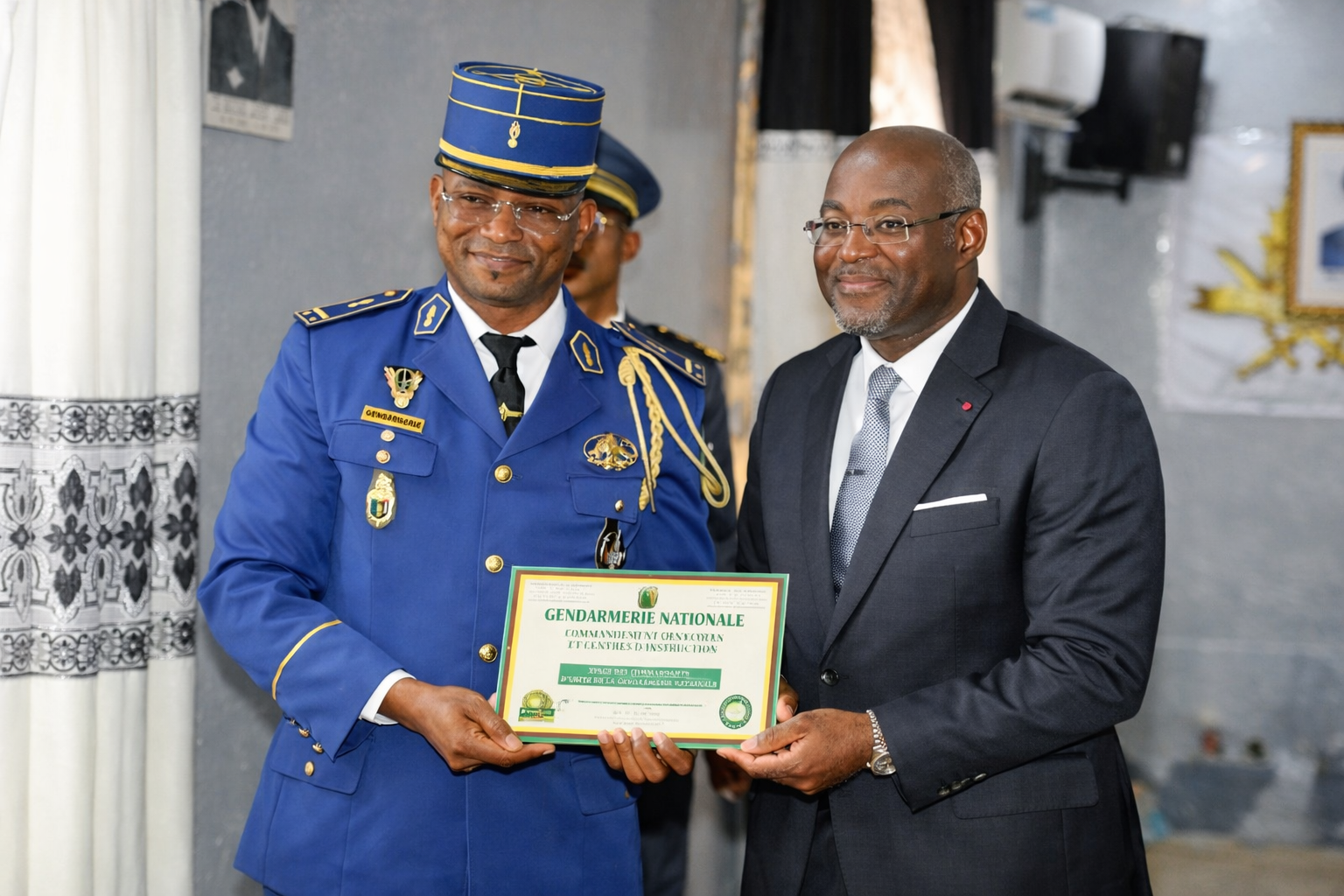 GRADUATION OF THE FOURTH NATINAL GENDARMERIE UNIT COMMENDERS COURSE
