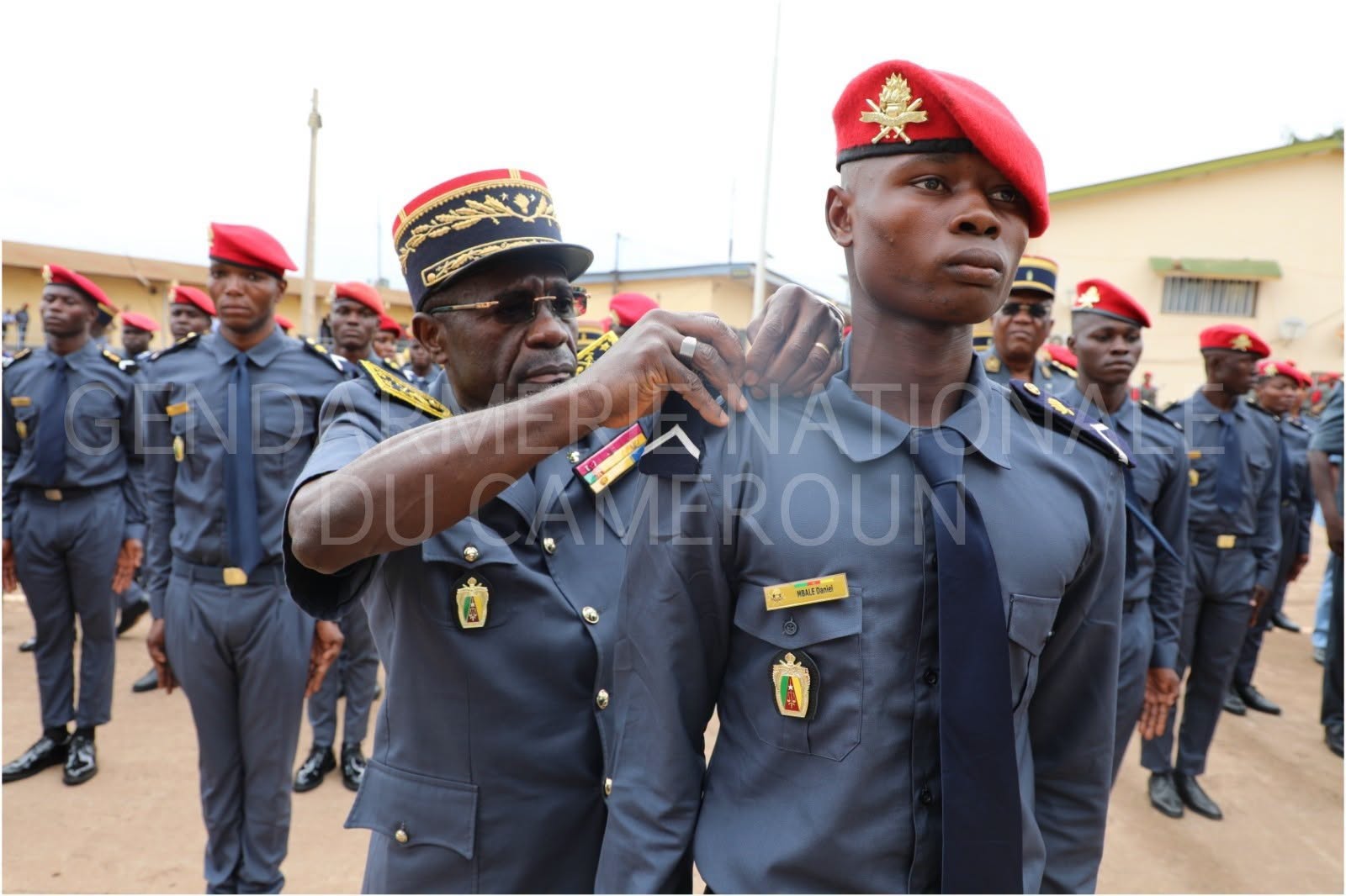 LES ÉLÈVES-GENDARMES DU CONTINGENT 2024 TITULARISÉS GENDARME CE 05 AOÛT 2026