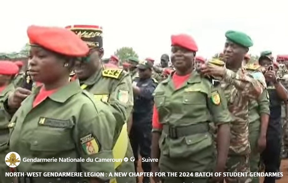 NORTH-WEST GENDARMERIE LEGION : A NEW CHAPTER FOR THE 2024 BATCH OF STUDENT GENDARMES