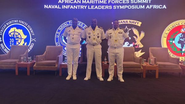 “ Participation of the Cameroon Navy in the summit of leaders of maritime forces and Navy riflemen”