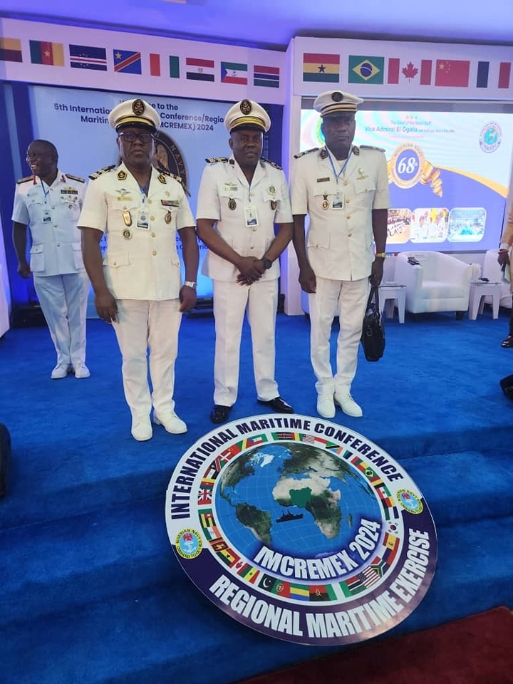 Participation of the Cameroon Navy at the 68th anniversary of the Nigerian Navy.