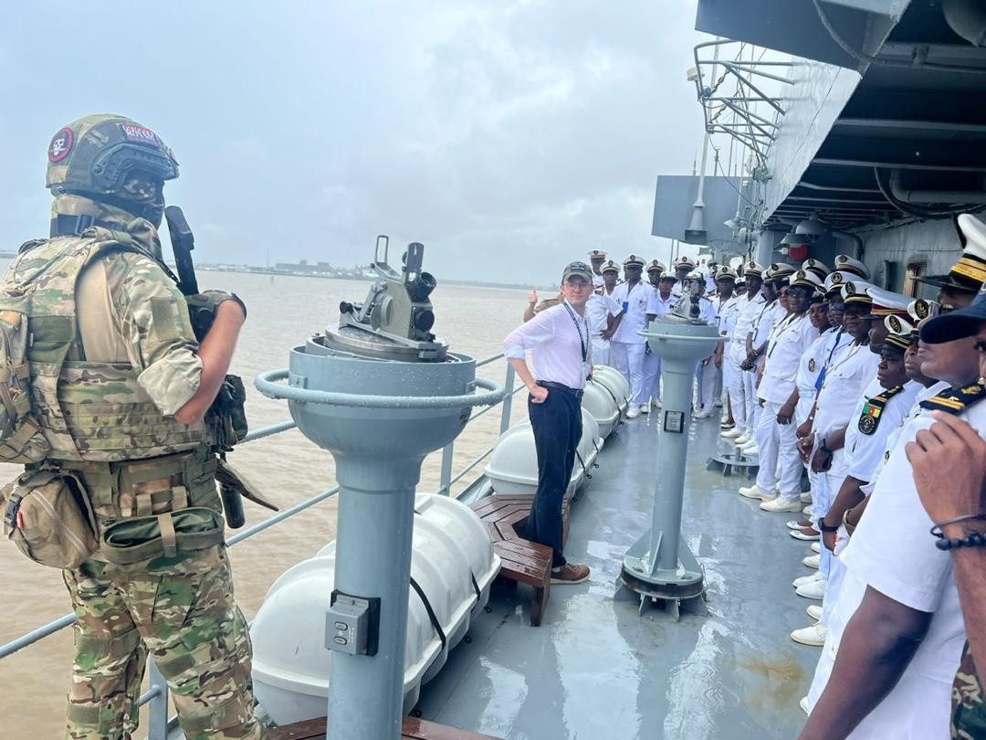 Russian-Cameroon maritime cooperation: The training ship ‘SMOLNY’ calls at Douala.