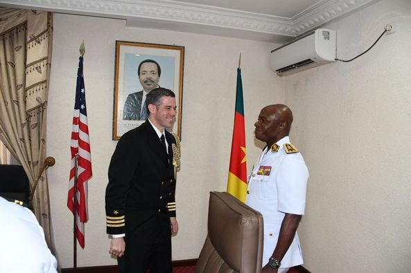 « VISITE D’ACCREDITATION DE L’ATTACHEE DE DEFENSE A L’AMBASSADE DES ETATS-UNIS D’AMERIQUE AU CAMEROUN »