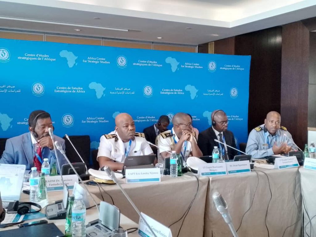 ” PARTICIPATION DE LA MARINE NATIONALE À UN ATELIER ORGANISÉ PAR LE CENTRE D’ÉTUDES STRATÉGIQUES DE L’AFRIQUE (CESA) EN ANGOLA”.