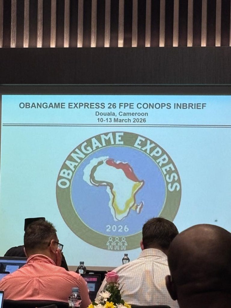OBANGAME EXPRESS 2026 EXERCISE: FINAL PLANNING EVENT FROM 10 TO 13 MARCH 2026 IN DOUALA
