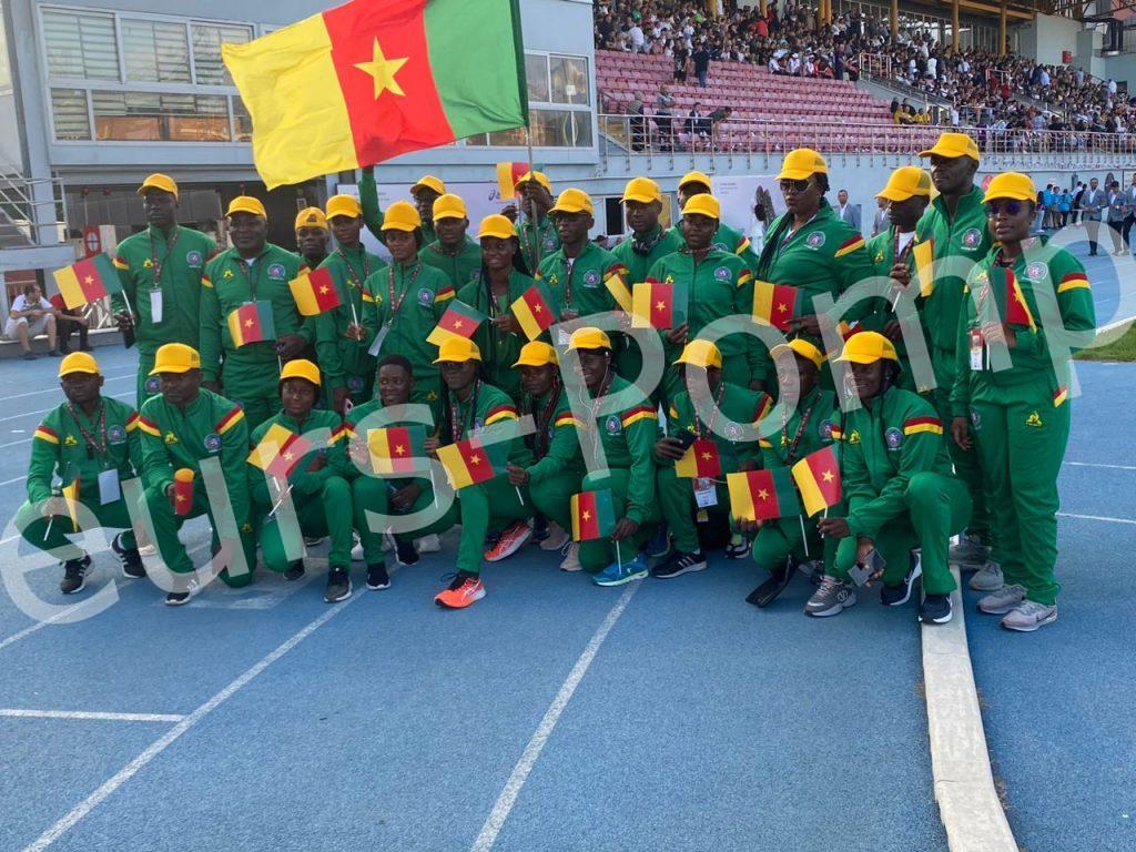 Cameroon at the Fire and Rescue Games in Turkey.