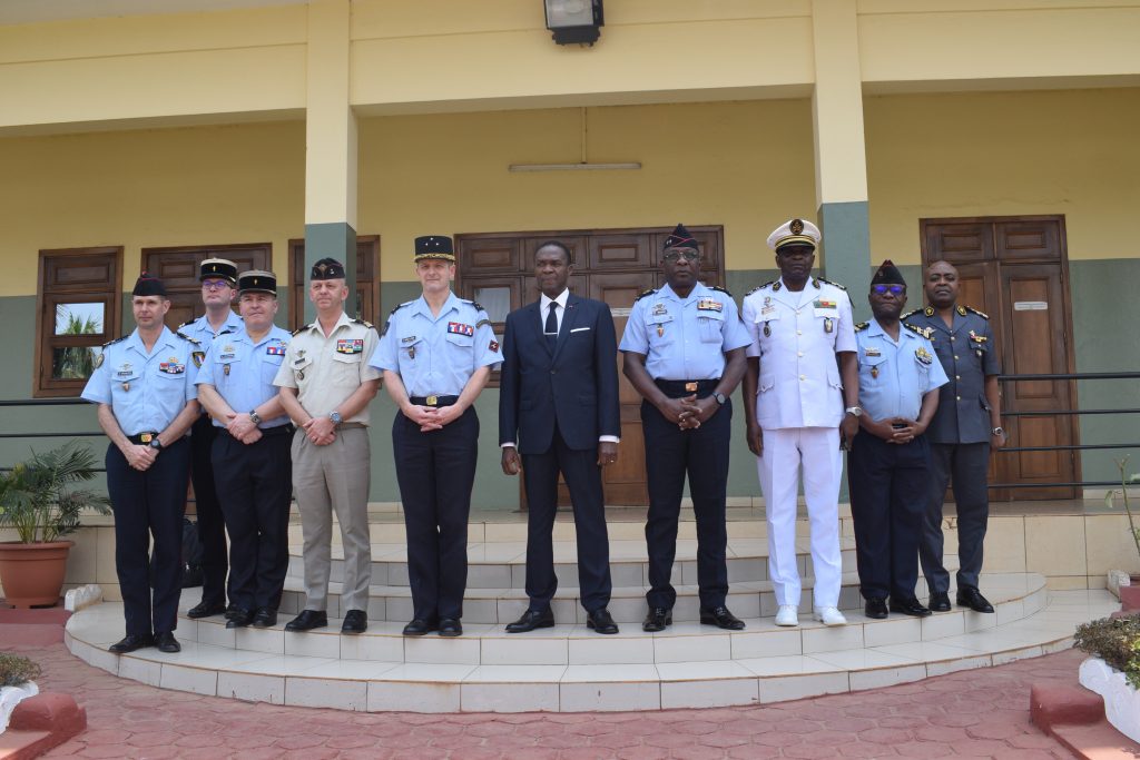 Visit of Major General Joseph DUPRE LA TOUR to Cameroon.