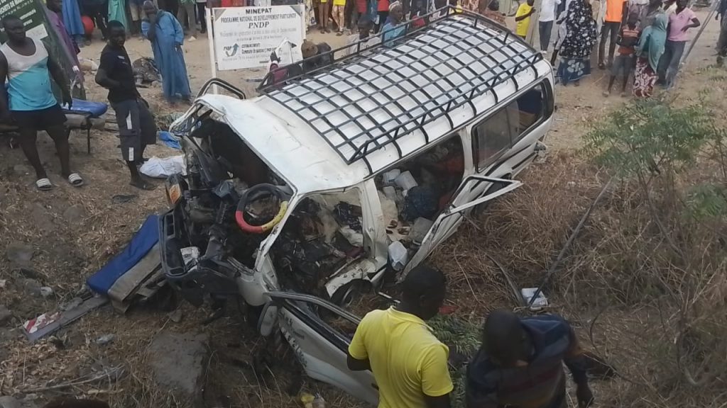 Traffic accident, on 29/02/2024 at 5:47 p.m. at the entrance to the city of Maroua.