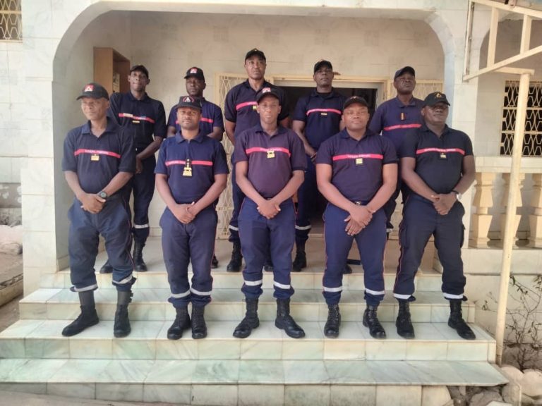 Command meeting of the 30th Groupement de Sapeurs-Pompiers (30th GSP)