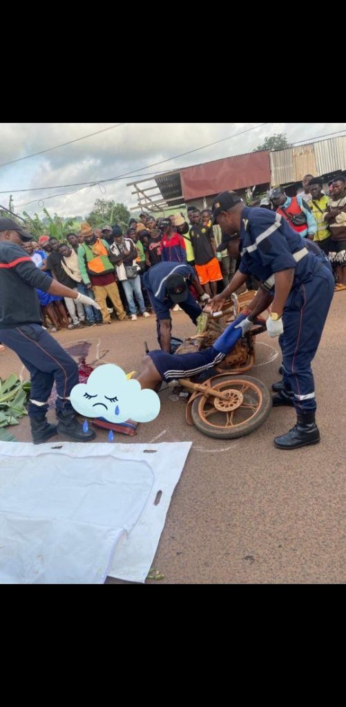 ACCIDENT DE LA CIRCULATION A DSCHANG.