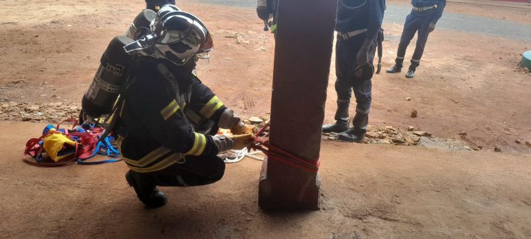 CONTROLE D’APTITUDE OPERATIONNELLE AU 50EME GROUPEMENT DE SAPEURS-POMPIERS.