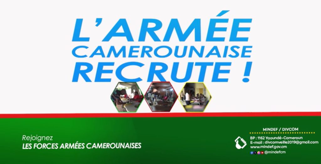 REJOIGNEZ LES FORCES ARMÉES CAMEROUNAISES