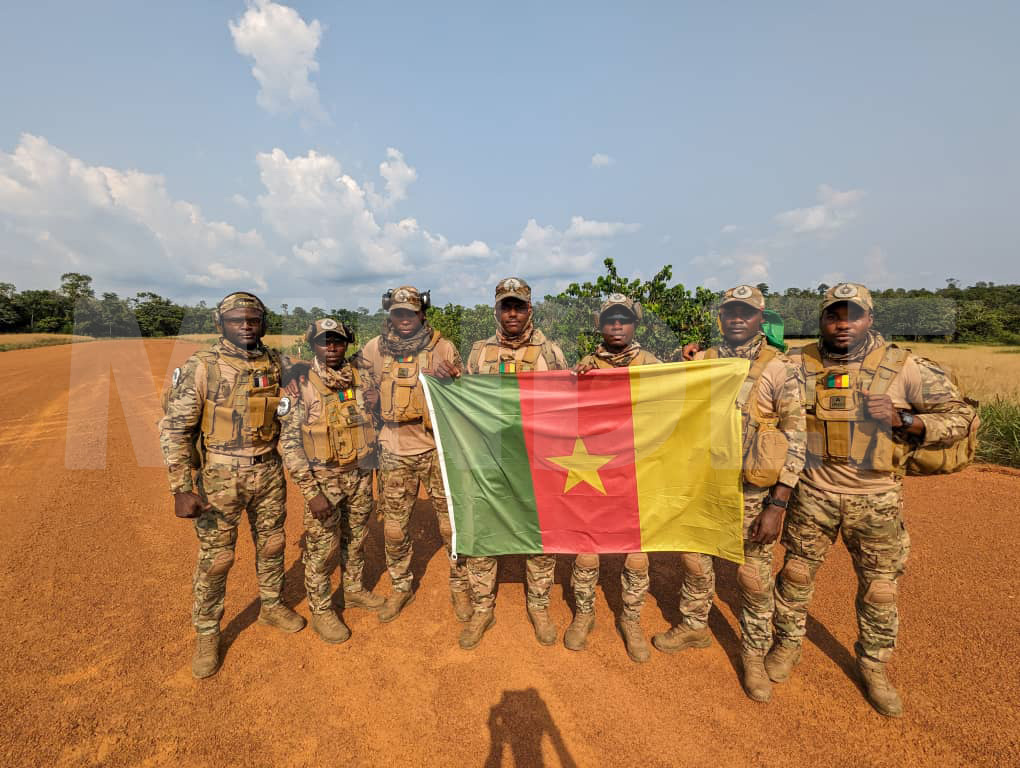 Le Commandement des Opérations Militaires du Cameroun fait briller le drapeau national aux jeux de l’Equatorial Patrol 2024 au Gabon.