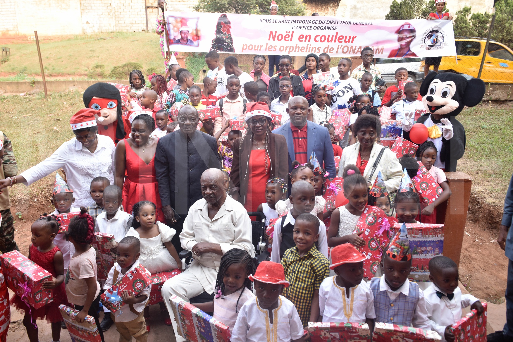 ONACAM feasts with children of fallen heroes during Christmas