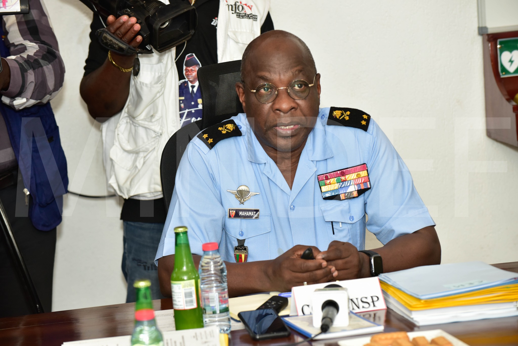 COMMAND MEETING: NATIONAL FIREFIGHTERS CORPS ASSESSES PROGRESS