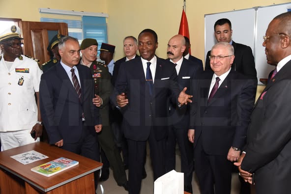 MINDEF GRANTS AUDIENCE TO HIS TURKISH COUNTERPART
