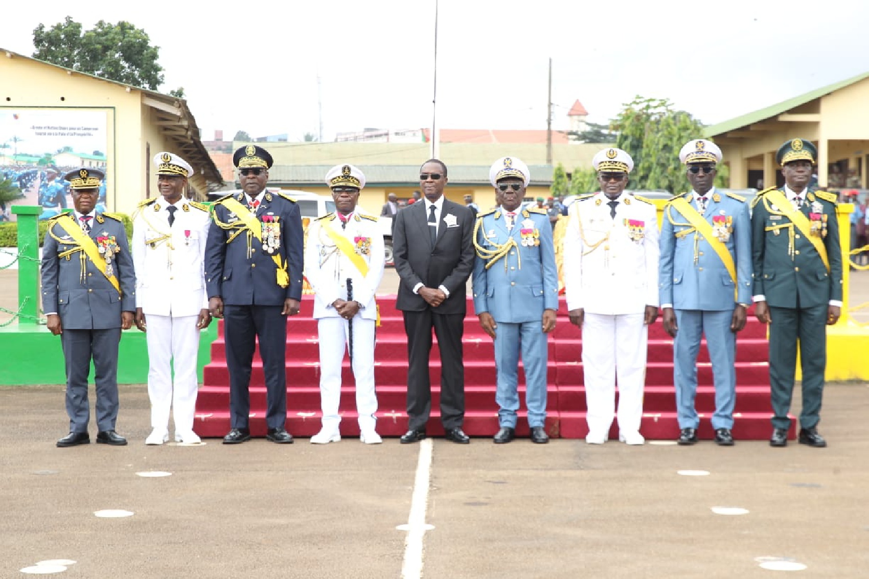 HONOUR AND DISTINCTION: NEWLY PROMOTED GENERALS RECEIVE ATTRIBUTES