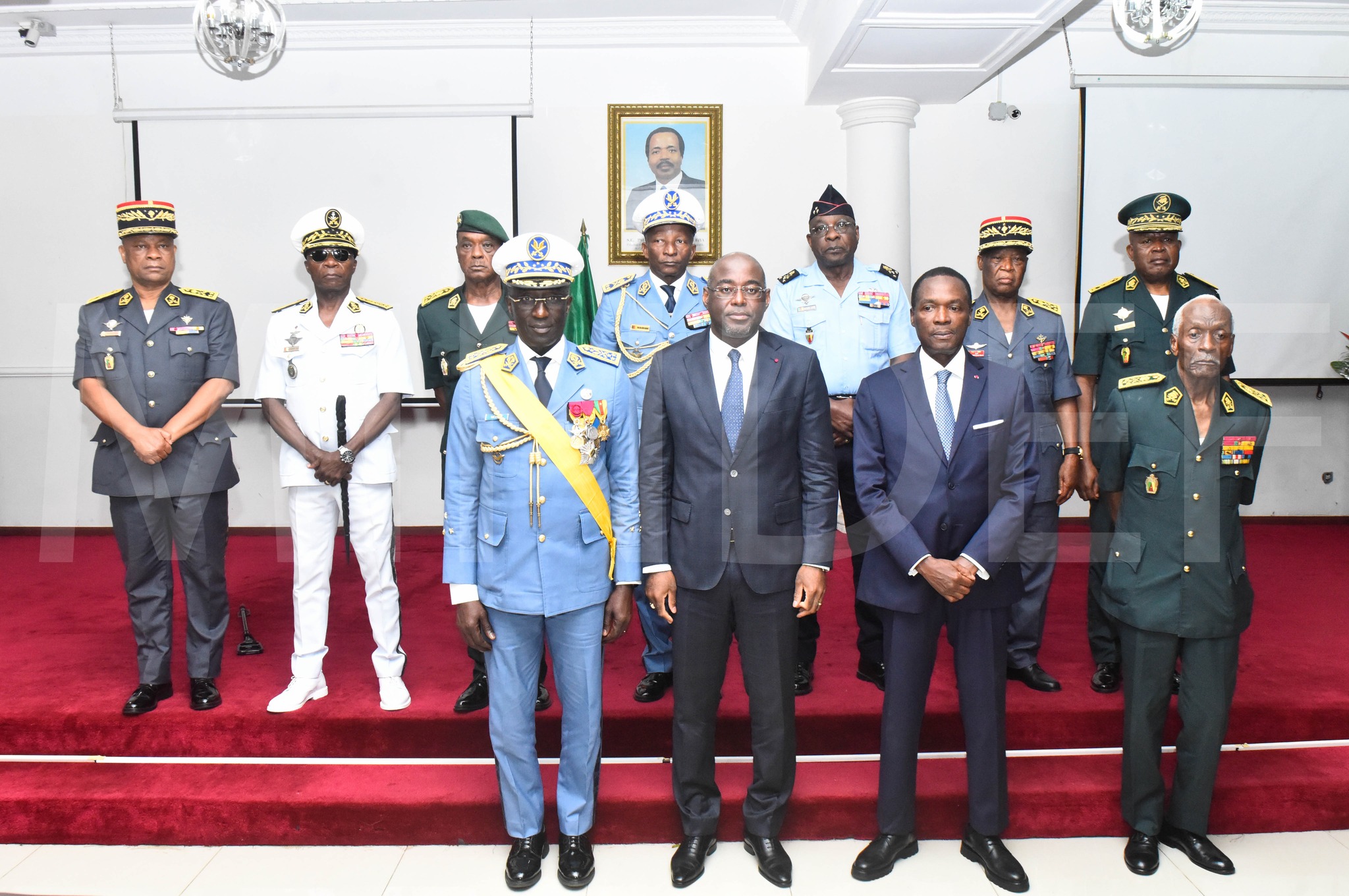 INSTALLATION DU NOUVEAU CONTROLEUR GÉNÉRAL DES ARMÉES