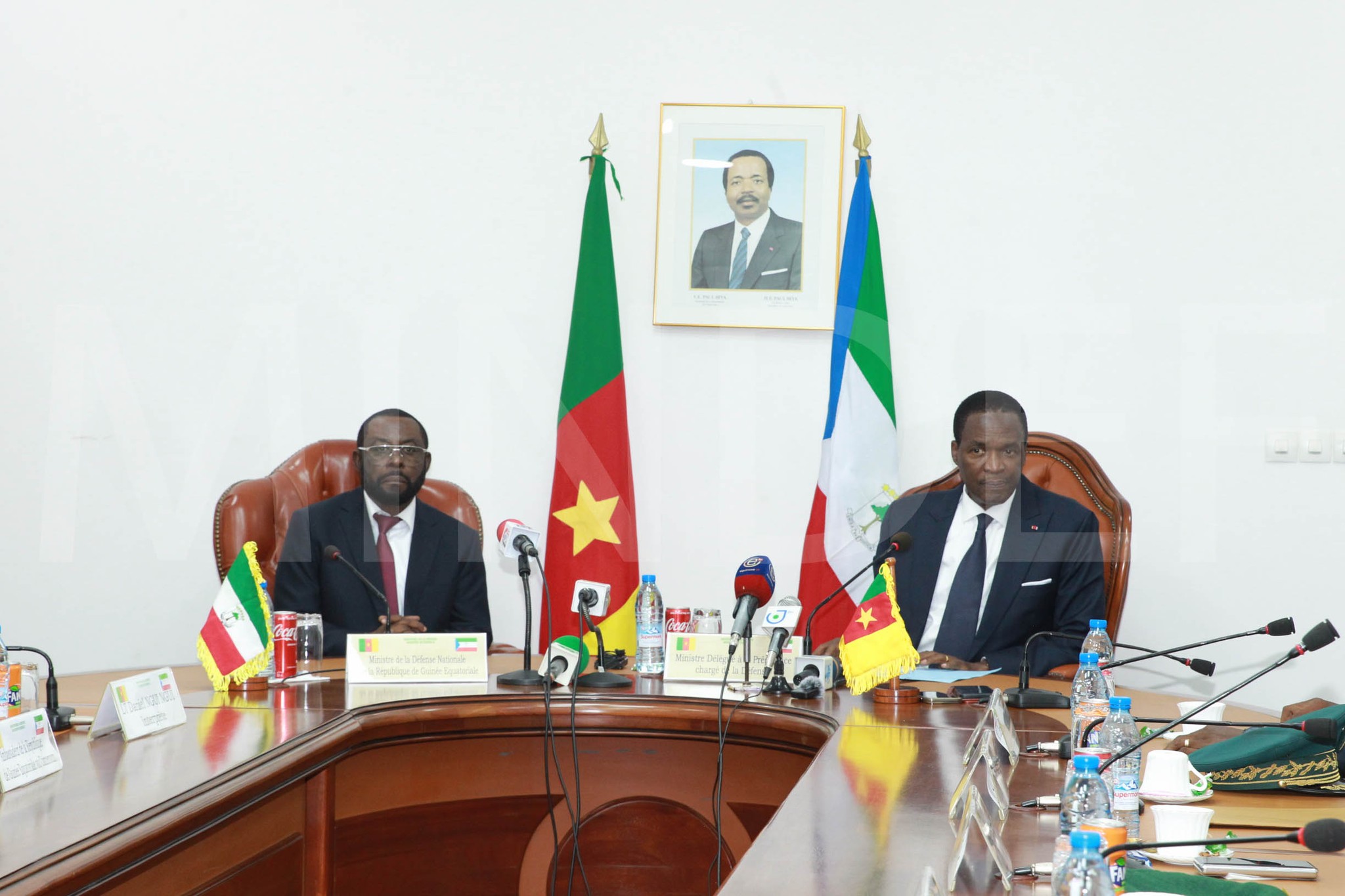 VISITE DE TRAVAIL AU CAMEROUN DU MINISTRE DE LA DÉFENSE NATIONALE DE GUINÉE ÉQUATORIALE