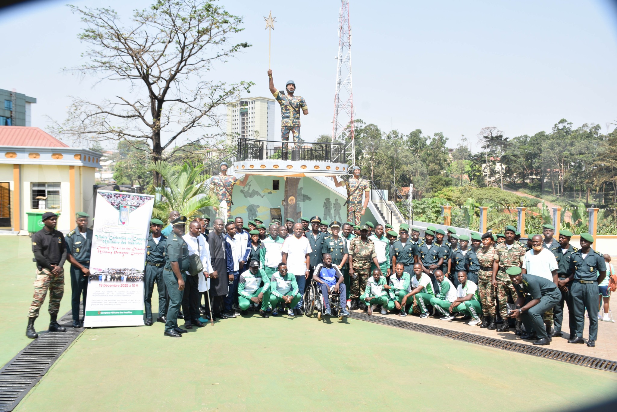 SOLIDARITY GESTURE BY EMIA 41ST BATCH TO THE INVALID WAR VICTIMS