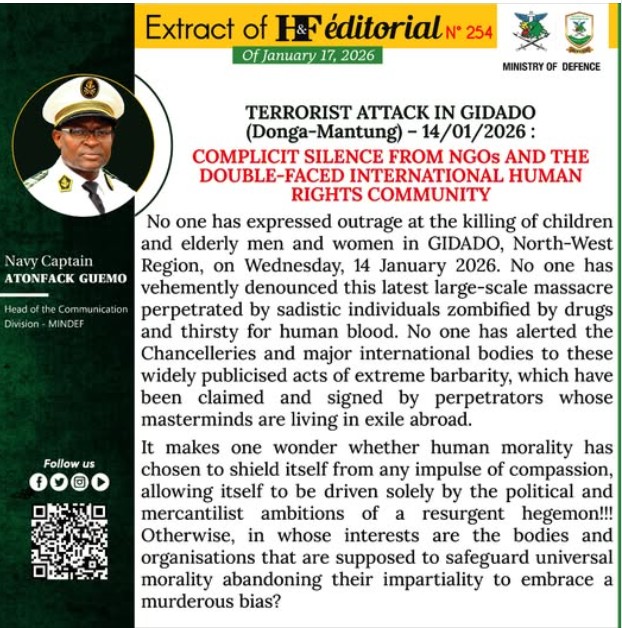 H&F EDITORIAL OF SATURDAY, 17 JANUARY 2026