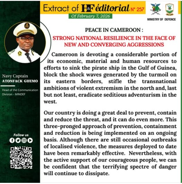 H&F EDITORIAL OF SATURDAY, 7 FEBRUARY 2026