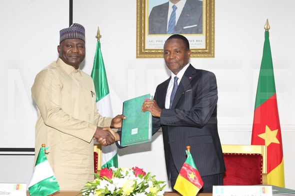 LE CAMEROUN ET LE NIGÉRIA SIGNENT UN MÉMORANDUM D’ENTENTE À YAOUNDÉ