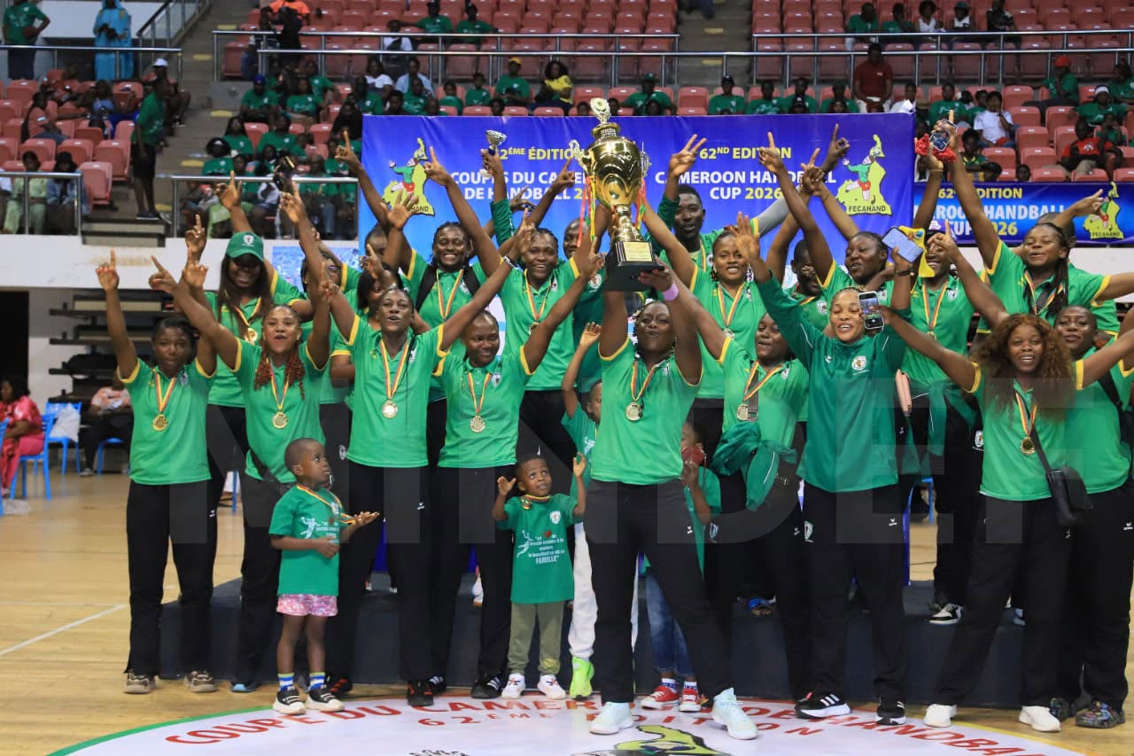 Clôture de la 62e édition de la Coupe du Cameroun de handball : double sacre historique pour le club des Forces Armées et Police(FAP).