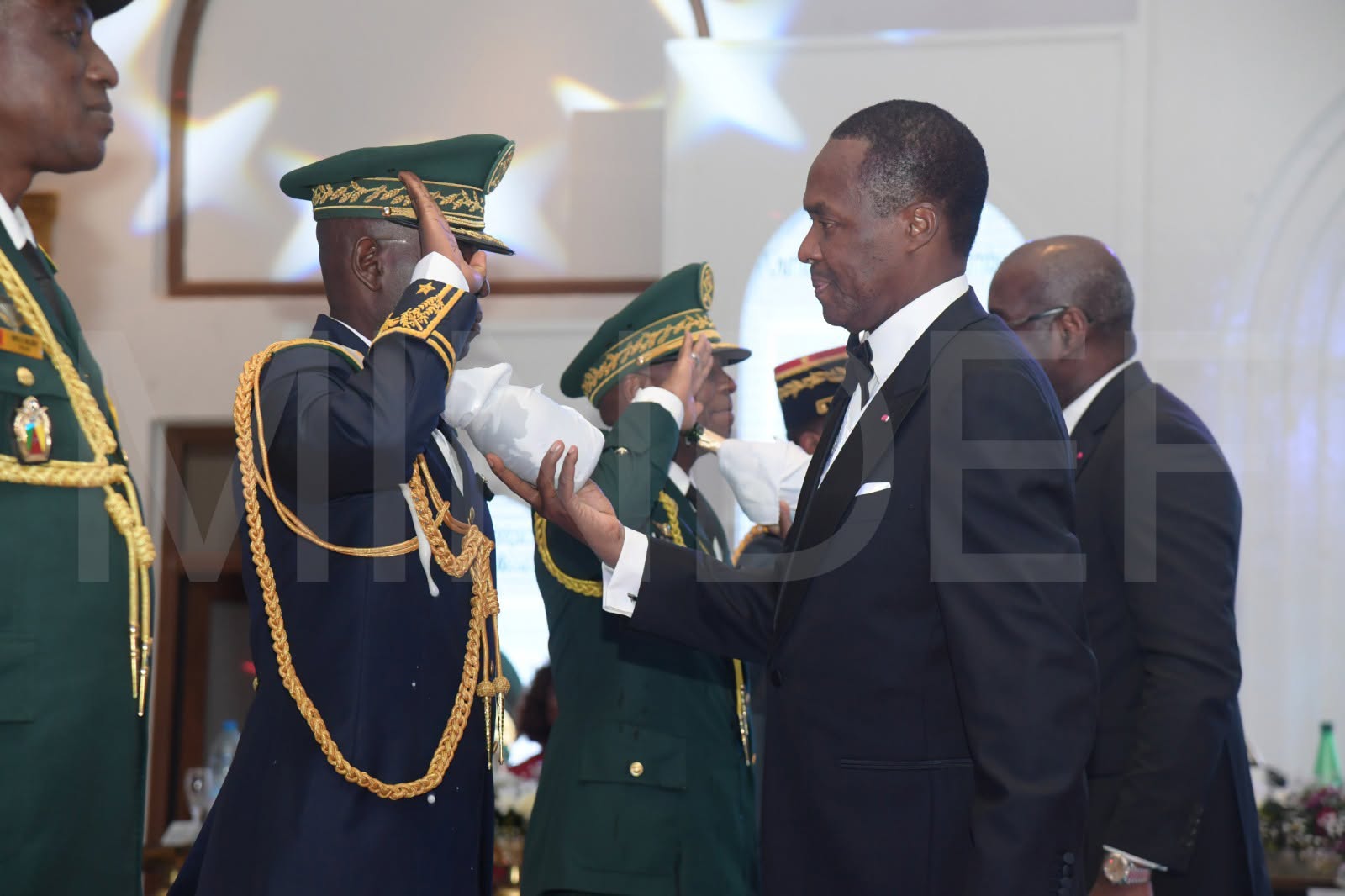 FIVE NEW GENERALS TAKE CENTRE STAGE AT YAOUNDE GALA OF HONOUR