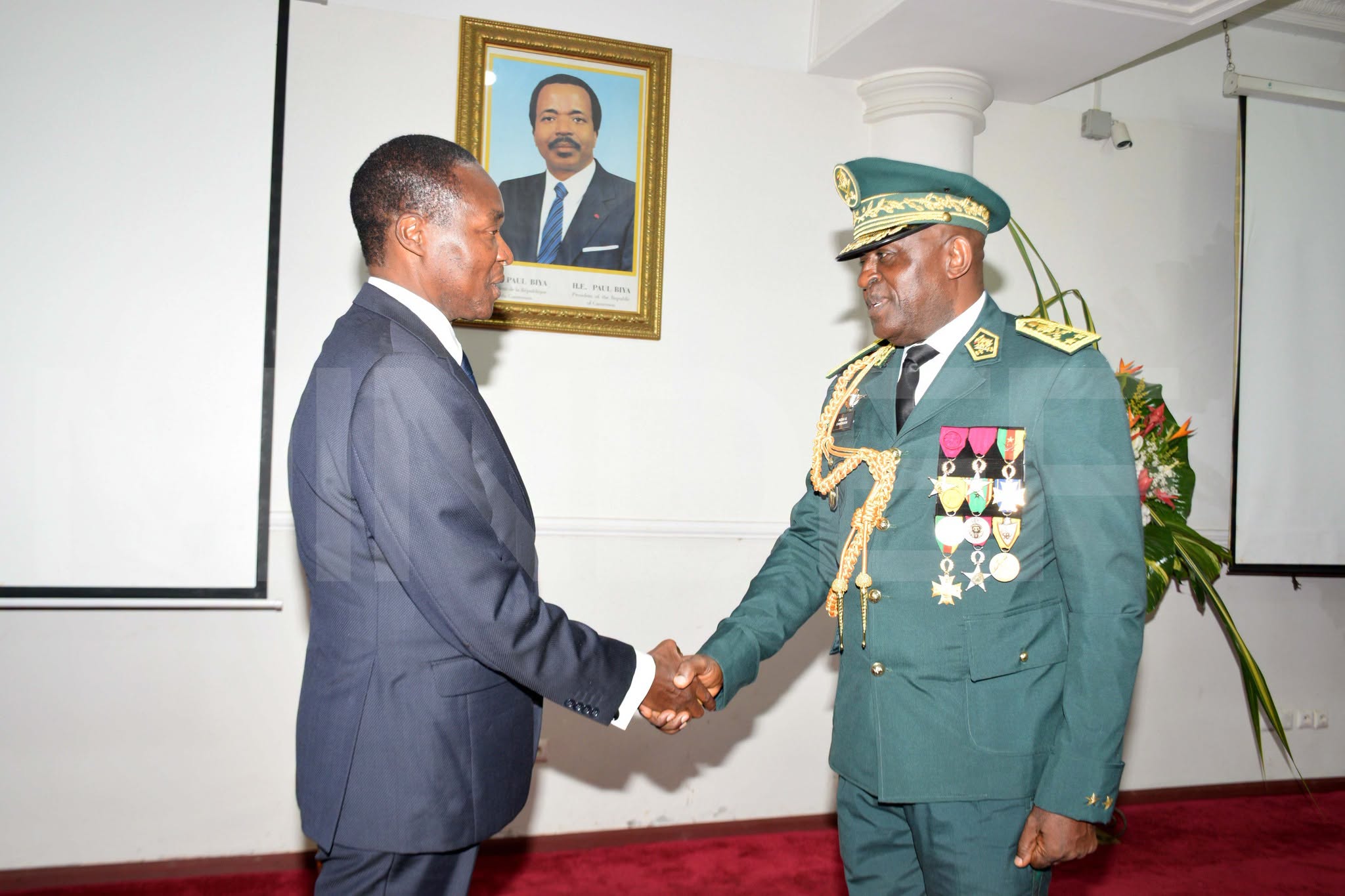 INSTALLATION DU CONSEILLER LOGISTIQUE DU MINDEF : LE GÉNÉRAL DE BRIGADE AGAH ROBINSON NDONG PREND SES FONCTIONS